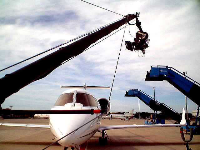 Griphouse Mallorca JimmyJib Shooting Airport PMI for Vodafone